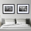 Framed Jerpoint and Stone fence photos by Hendrickson Fine Art Photo